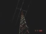 SWR old mast in the night